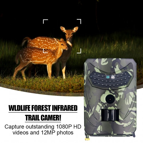 Camera săn bắn PR100B 12MP hồng ngoại nhìn đêm chống thấm nước